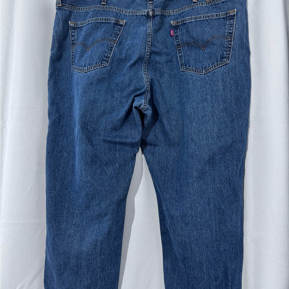 Levi's 541 Men's Relaxed Jeans - Dark Blue Denim 44 x 23 Professionally Hemmed